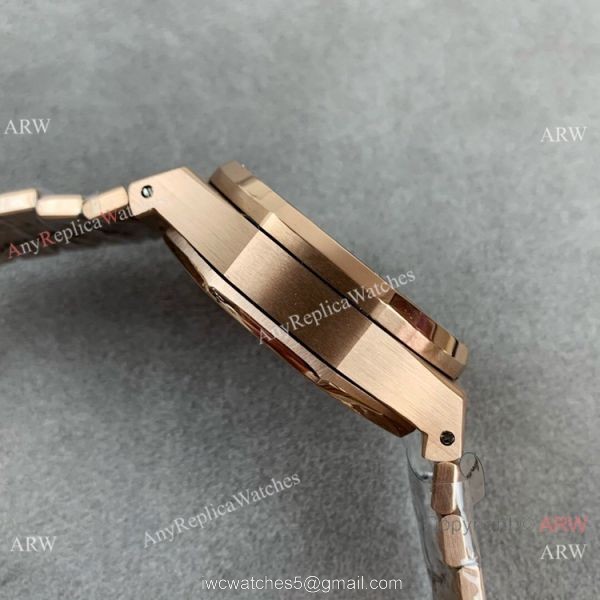 High Quality Audemars Piguet Royal Oak Offshore Skeleton Rose Gold Watch 4