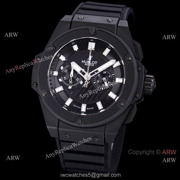 Best Copy Hublot Big Bang King Power VK Chronograph Watch Stainless Steel 4
