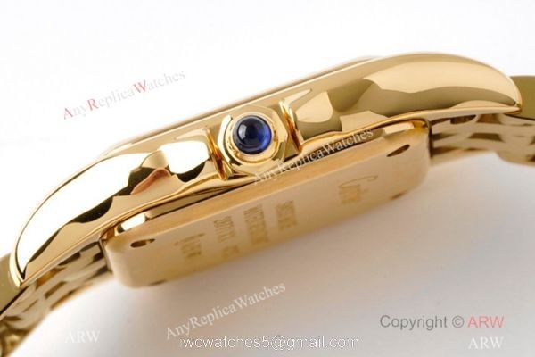 BV factory 1:1 Replica Panthere De Cartier Yellow Gold 22mm Watch 4