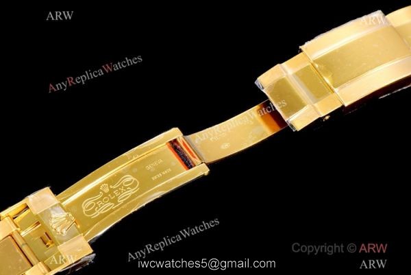 JH Factory Copy Rolex Daytona JH Swiss 4130 Watch Blue MOP Face Yellow Gold 40mm NEW 4
