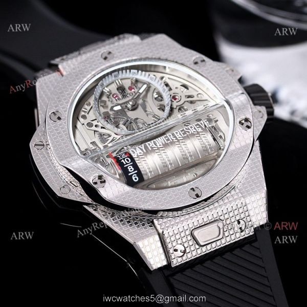 Black Hublot Big Bang MP-11 3D Carbon Knockoff Watch For Men 4