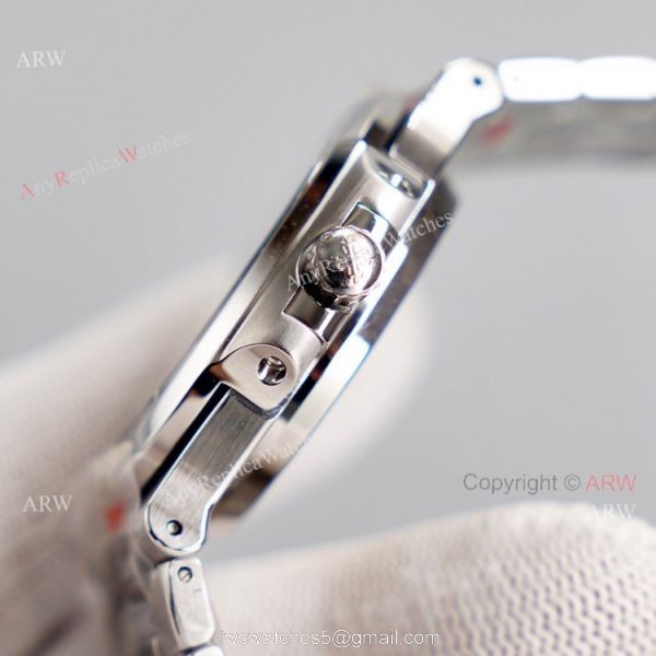 High End Replica Green Dial Patek Philippe Nautilus 5711 Diamond Bezel Swiss Cal324 Replica Watch 4