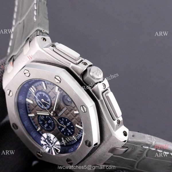 JF 1:1 Swiss Audemars Piguet AP Royal Oak Offshore 26400IO Watch Blue Inner 44mm 4