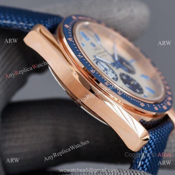 2021 New Omega Snoopy 50th anniversary Watch Rose Gold White Dial 4