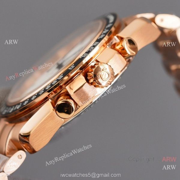 2021 New Copy Omega Snoopy Speedmaster Watch Rose Gold Quartz 4