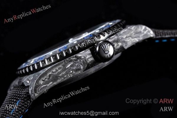 2021 New Rolex DiW GMT-Master II Custom Wrist JH Factory Cal.3186 Blue Version Watch 4