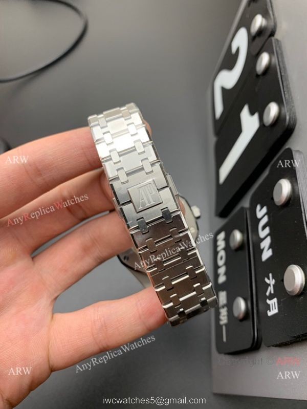 JF Factory Audemars Piguet Royal Oak JF 3120 Black Dial Watch 41mm 4
