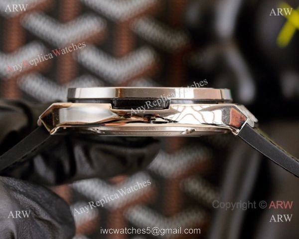 Clone Hublot Iced Out Classic Fusion Watches Grey Dial Automatic 4