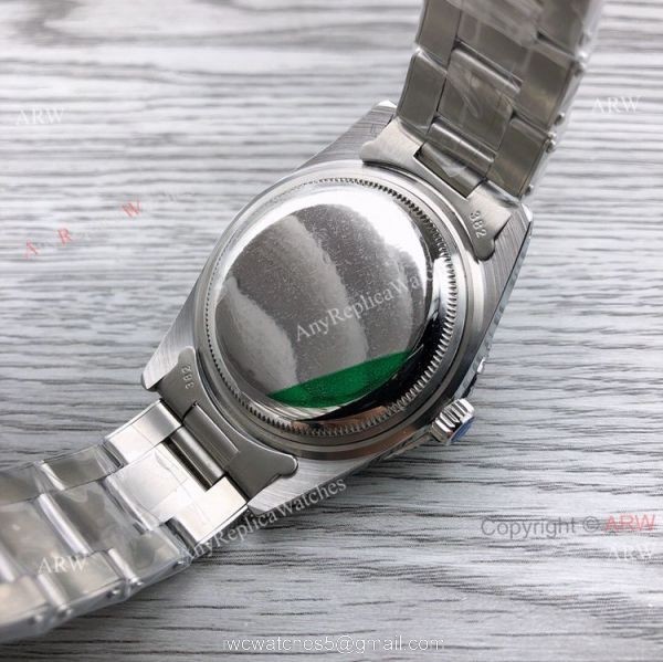 Replica Vintage Rolex GMT-Master 6542 White Face Asia 2836 Rolex Oyster Watch 4