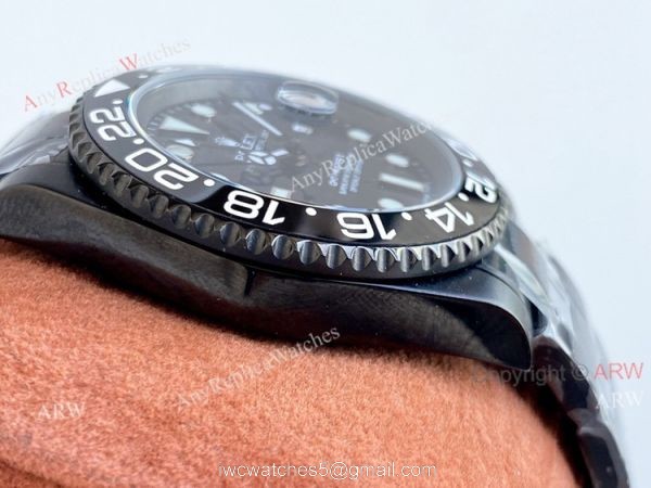 New All Black Rolex GMT-Master II Revenge By Titan Black Best Replica Watch 4