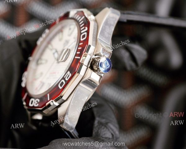 Copy Tag Heuer Aquaracer Blue Face 43mm Watch Automatic Good Quality 4