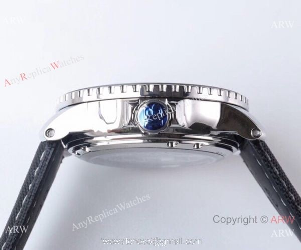 JB Factory 1:1 Blancpain Tourbillon Fifty Fathoms Silver Black Watch 4