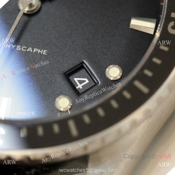 Swiss Grade Replica Blancpain Fifty Fathoms Bathyscaphe GF 1-1 Cal.1315 Watch Black Ceramic 4