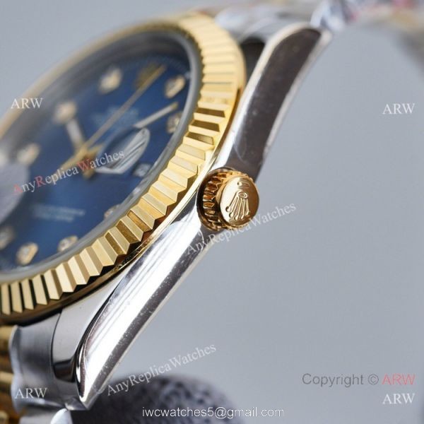 Swiss Quality Rolex Datejust II 41 Citizen 8215 Watch Bucherer Blue Jubilee Strap 4