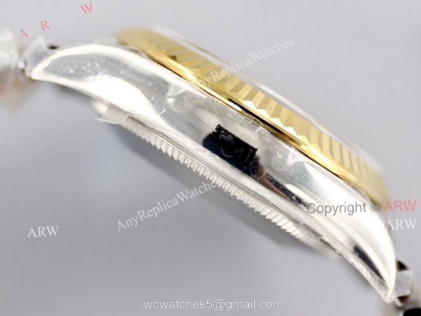 (EWF) 1:1 Rolex Two Tone Datejust 31 Grey Face Jubilee Watch High End Replica 4