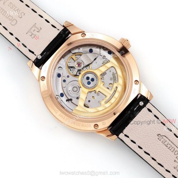 GF facytory High Quality Replica Rose Gold Jaeger Lecoultre Womens Watch 34mm 4