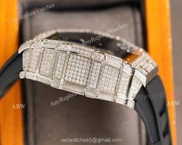 (RM Factory) Richard Mille RM 35-01 Rafa Diamond Watch Replica 4