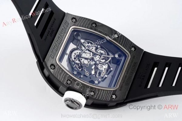 ZF Favtory Richard Mille RM055 Bubba Watson Wrist NTPT Carbon 42mm 4