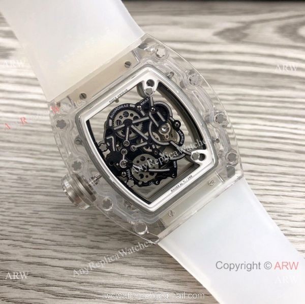 Richard Mille RM055 Bubba Watson Wrist Richard Mille Transparent Watch Citizen Movement 4