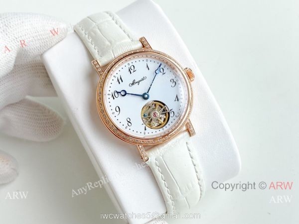 New Copy Breguet Classique Flying Tourbillon Yellow Gold Watch 32mm 4