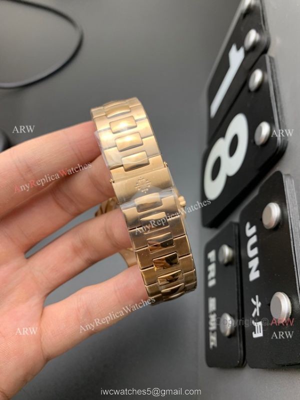 3K Factory Patek Philippe Nautilus 5711R Rose Gold with Brown Dial Watch 4