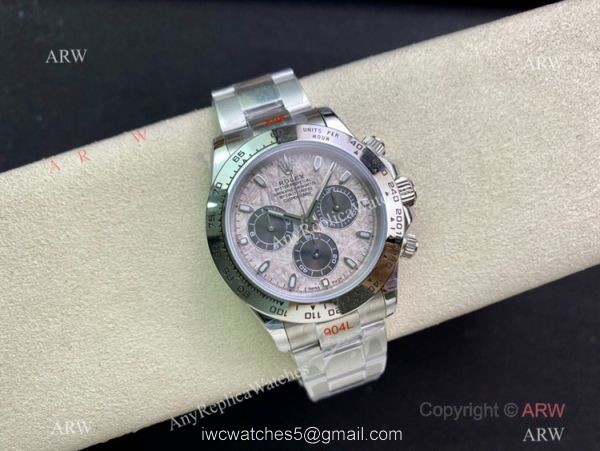 TW Factory Rolex Cosmograph Daytona Meteorite 7750 Chronograph Watch 40mm 904L Stainless steel 4