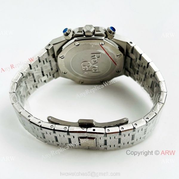 2021 New Copy Audemars Piguet Royal Oak Watch Frosted Gold Case Cherry Red Dial 4