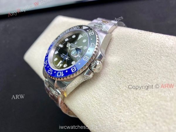 Clean Factory Best Rolex GMT Master ii Batman 2021 Copy Watch Swiss 3186 Movement 4