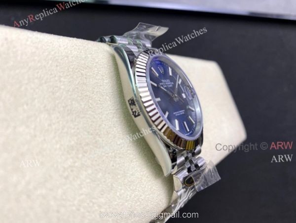 Best Replica Rolex Datejust 41 Blue Dial Jubilee Bracelet 904 L Of Clean Factory 4