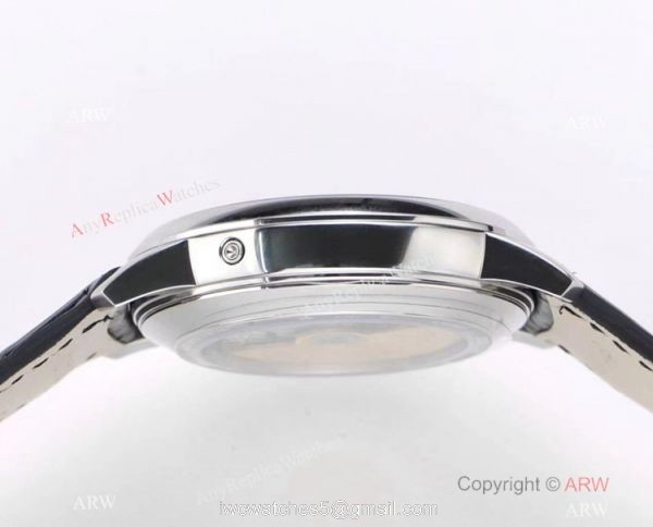 2021 New! Swiss Vacheron Constantin Moon Phase Watch Black Dial with Retrograde Date 4