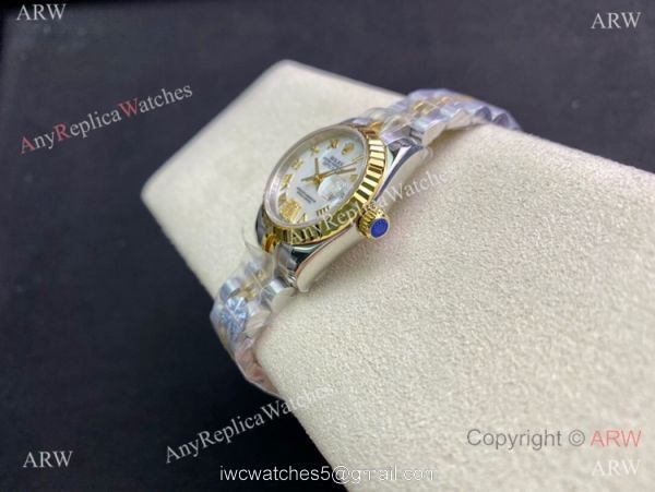 Swiss Rolex Lady-Datejust 28 279174 Watch Two Tone MOP Dial 4