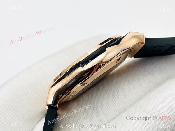 HB V3 version Hublot Classic Fusion Iced Out Watch Rose Gold Gray Dial Super Clone HUB1213 Movement 4