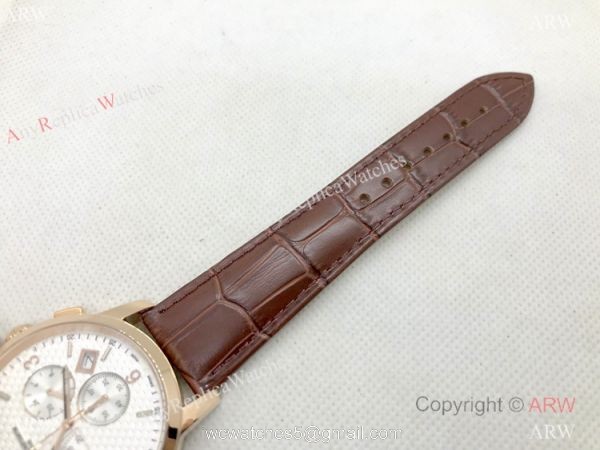 Best Vacheron Constantin Geneve Chronograph Watch Rose Gold 4