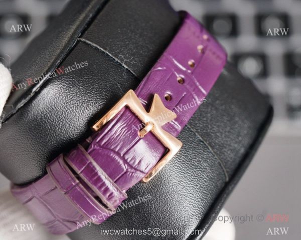 NEW! Swiss Grade Vacheron Constantin Traditionnelle Ultra Thin Watch Swiss 9015 Rose Gold Diamond Bezel 4