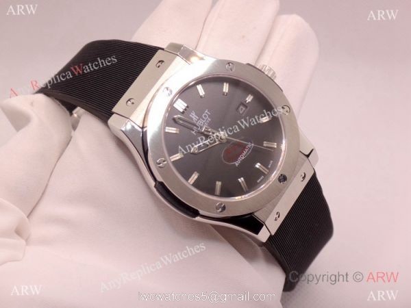 Best Quality Replica Hublot Classic Fusion Automatic Watch 43mm Black Dial 4