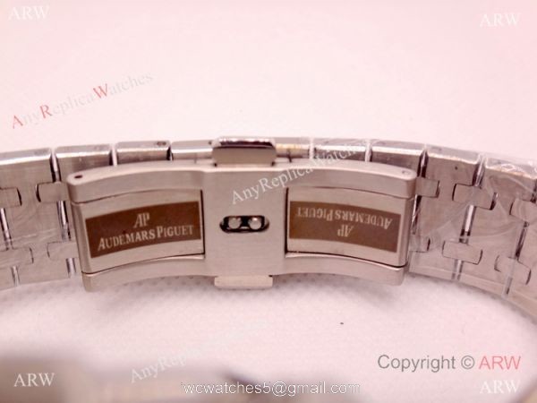 Swiss 7750 Audemars Piguet Royal Oak Replica Watch Black Dial 4