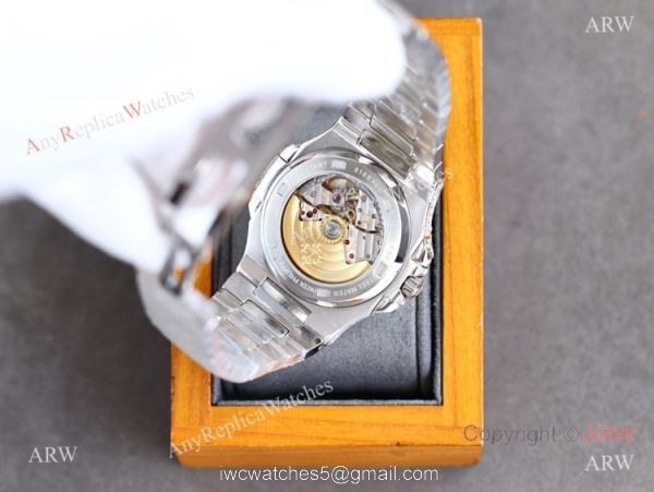 Swiss Grade One Patek Philippe Iced Out Nautilus 9015 Watch Full Diamond 4