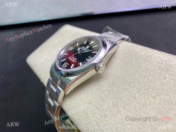 Swiss Grade Copy Rolex Explorer I Clone 3132 Black Dial Watch 39mm 4