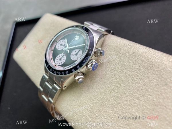 AAA Replica Vintage Rolex Daytona Paul Newman Asian7750 Watch Red Markers 4