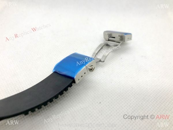 Replica Ulysse Nardin Marine Watch Automatic Black Rubber Strap 4