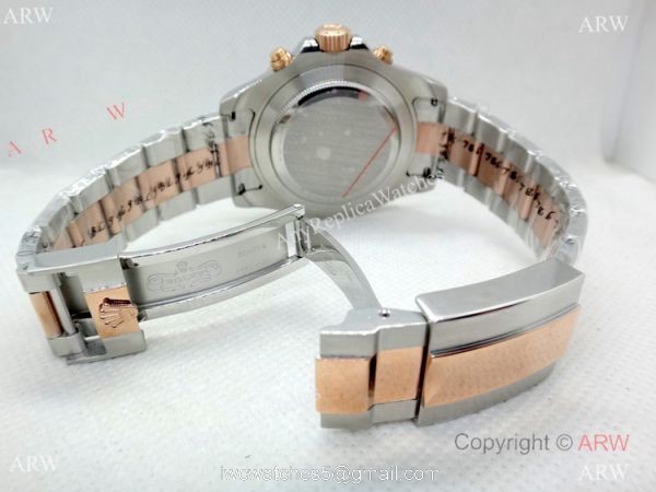 New Face Rolex Yachtmaster II Two Tone Rose Gold Automatic Watch 44mm 4
