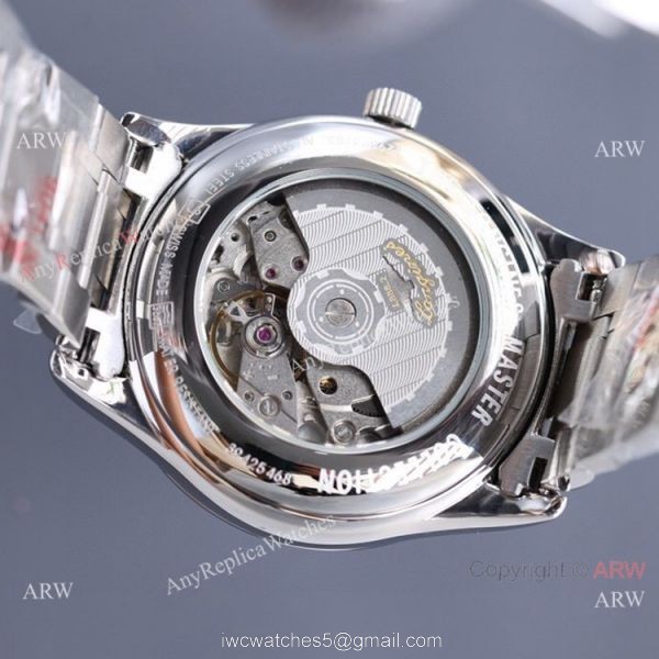 Swiss Quality Copy Longines Master 40 Date Stainless Steel Arabic Numerals 8215 Movement 4