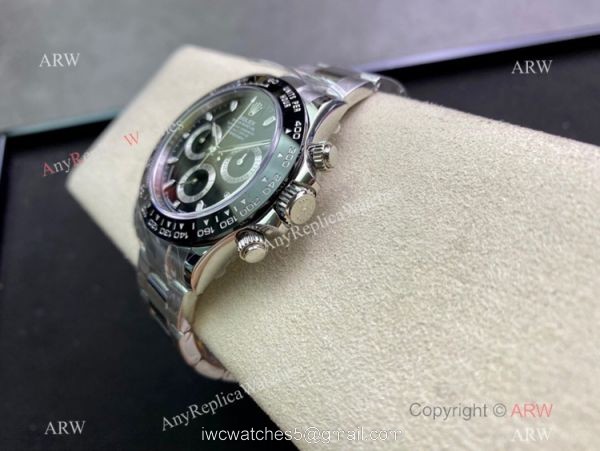 1:1 Best Replica Clean Factory Rolex Daytona Clean 4130 Chronograph Watch 116500 904L Steel Black Ceramic 4