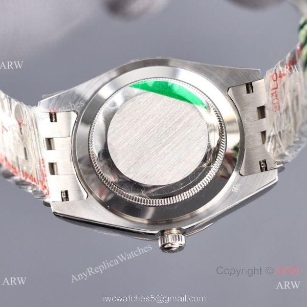 Swiss Quality Copy Rolex Datejust II 8215 Watch 904L Two Tone Diamonds Bezel 4