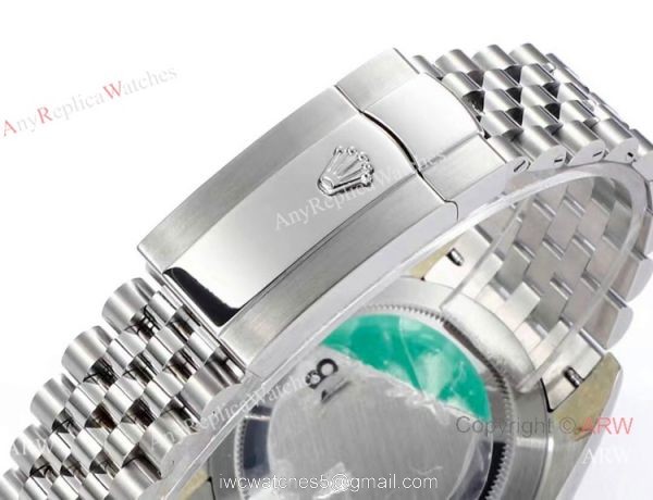 (JVS Factory) Copy Rolex Datejust 41mm Black Diamonjd Dial JVS New 3235 Movement 72hrs Power Reserve 4