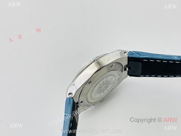 Swiss Grade 1 Vacheron Constantin Overseas Blue Diamond Watch Swiss Quartz 33mm 4