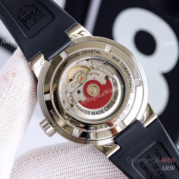 New! Swiss Grade Oris TT1 Skeleton Engine Date Watch ORIS735 Movement 4