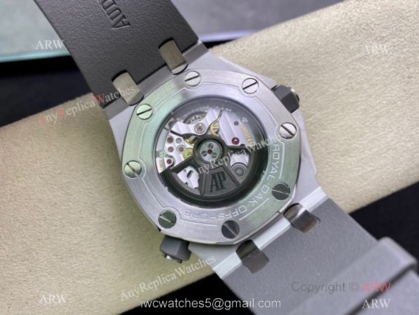 Swiss Copy Audemars Piguet Royal Oak Offshore Diver 15720st Gray Dial 42mm 4
