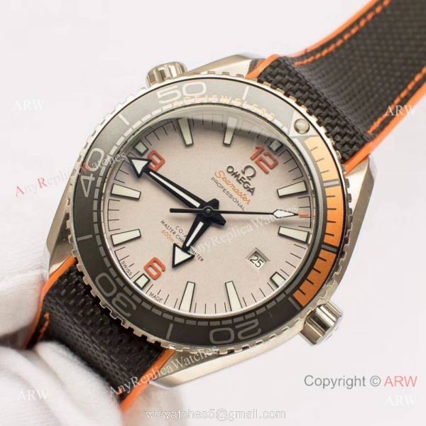 Best Replica Omega Seamaster Planet Ocean 600 Automatic Watch White Dial 4