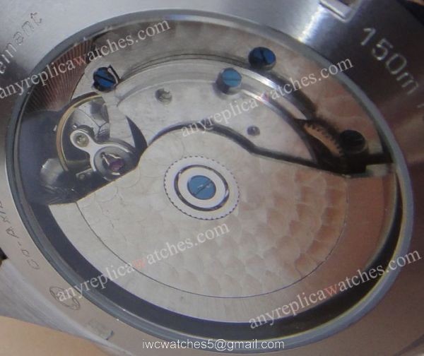 Omega Seamaster GMT Chronograph SS Black Face Best Omega Watches Replica For Sale 4